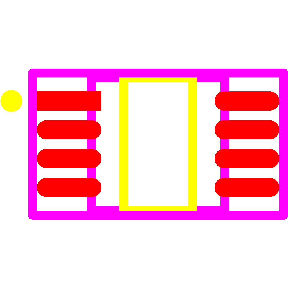 ADG722BRMZ-REEL7 Footprint - Analog Devices