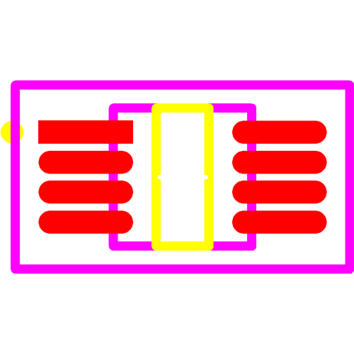 ADG722BRMZ-REEL7 Footprint - Analog Devices
