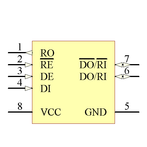 DS75176BM Symbol - Texas Instruments