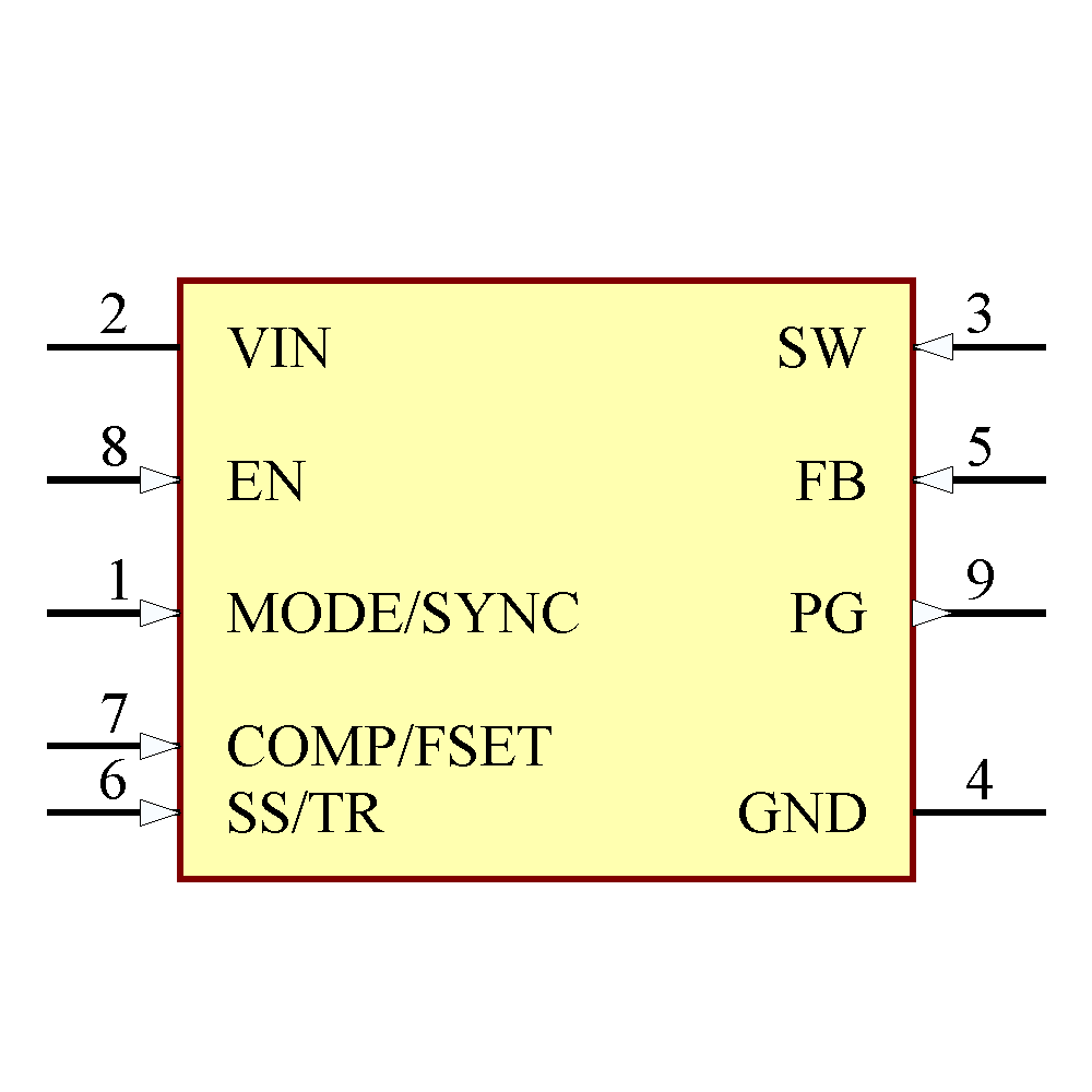 TPS62813QWRWYRQ1 Symbol - Texas Instruments