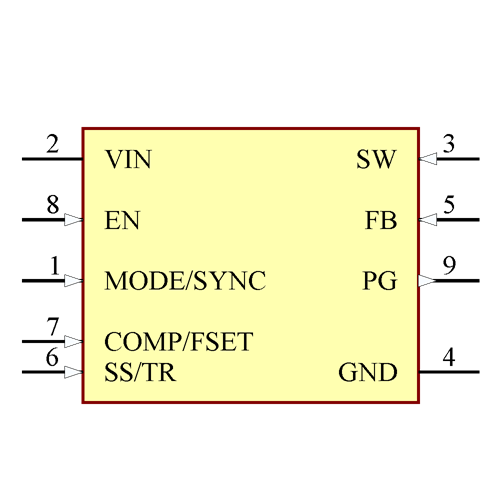 TPS62813QWRWYRQ1 Symbol - Texas Instruments