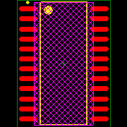 PCF8575CDW Footprint - Texas Instruments
