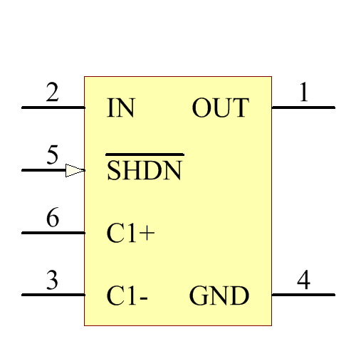 MAX1721EUT Symbol - Analog Devices