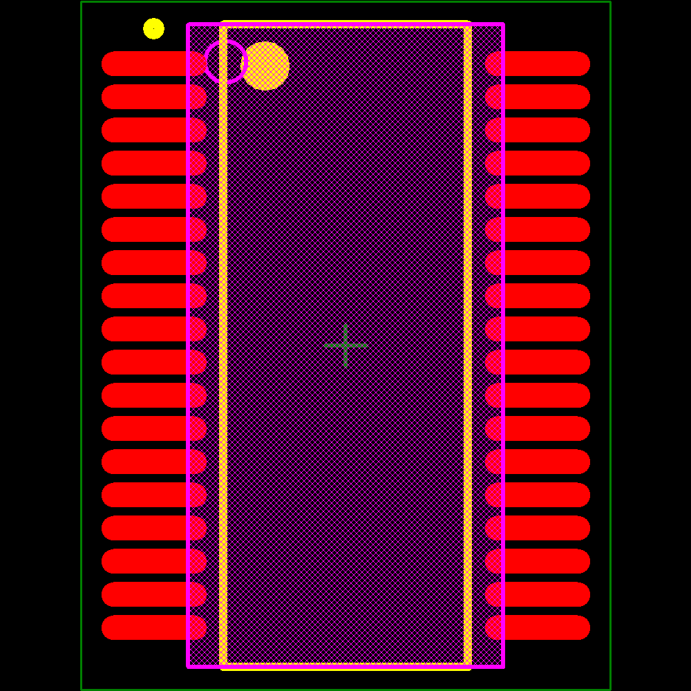 LTC4266IGW#PBF Footprint - Analog Devices