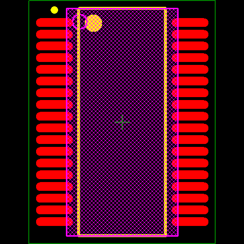 LTC4266IGW#PBF Footprint - Analog Devices