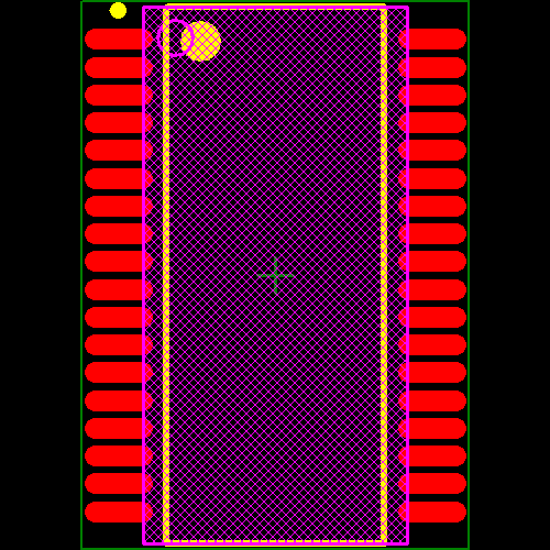 LTC4266IGW#PBF Footprint - Analog Devices