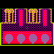 MF2C115-40ML5-NM Footprint - Rosenberger