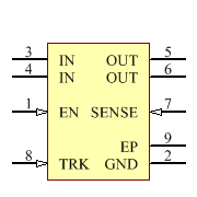 ADP1707ARDZ-1.5-R7 Symbol - Analog Devices