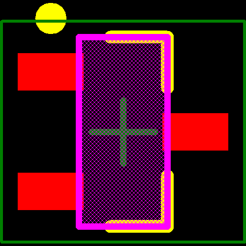 TLE49611MXTSA1 Footprint - Infineon