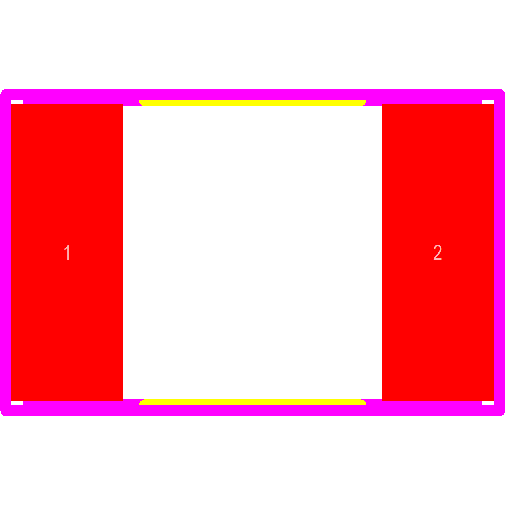MF-LSMF300/24X-2 Footprint - Bourns