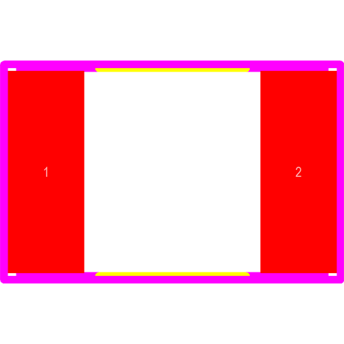 MF-LSMF300/24X-2 Footprint - Bourns