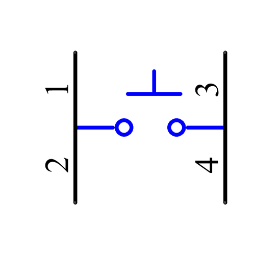 TL3342F450QG Symbol - E-Switch