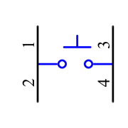 TL3342F450QG Symbol - E-Switch