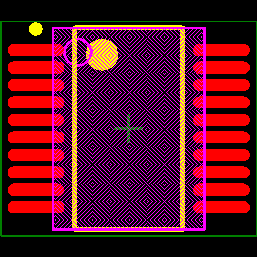 MCP1631HVT-500E/SS Footprint - Microchip
