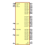 TLC5952DAPR Symbol - Texas Instruments
