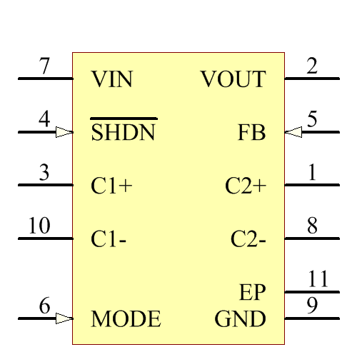 LTC3203BEDD#TRPBF Symbol - Analog Devices