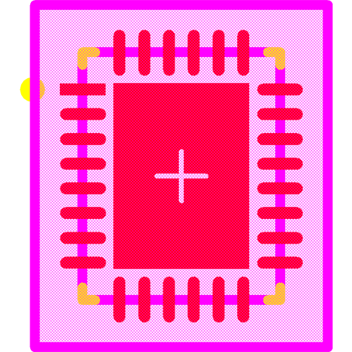 LT3922EUFD#PBF Footprint - Analog Devices