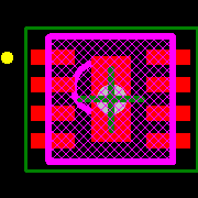 LTC4095EDC#TRMPBF Footprint - Analog Devices