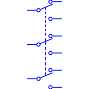MPG306F Symbol - TE Connectivity / Alcoswitch