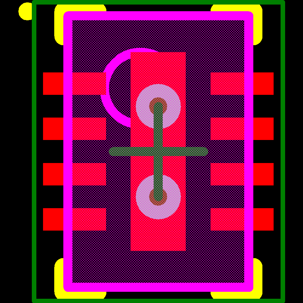LT3591EDDB#TRPBF Footprint - Analog Devices