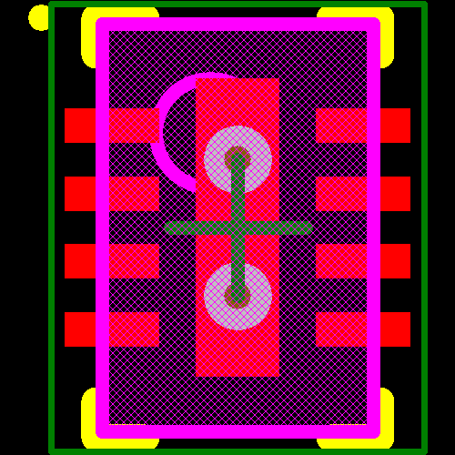 LT3591EDDB#TRPBF Footprint - Analog Devices