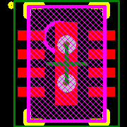 LT3591EDDB#TRPBF Footprint - Analog Devices