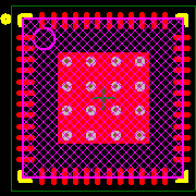 CC430F5135IRGZR Footprint - Texas Instruments