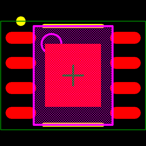 ILD6150XUMA1 Footprint - Infineon