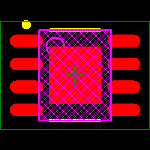 ILD6150XUMA1 Footprint - Infineon