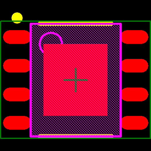ILD6150XUMA1 Footprint - Infineon