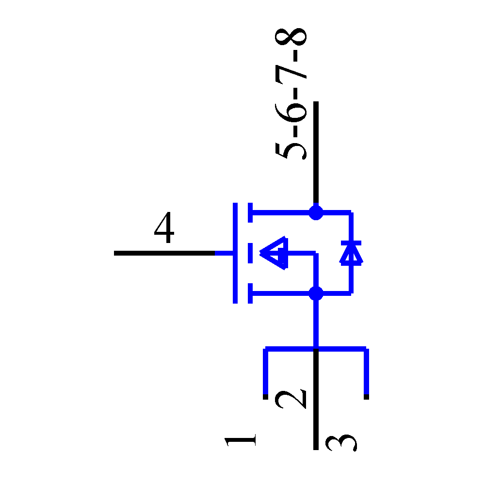 FDMS86500DC Symbol - onsemi