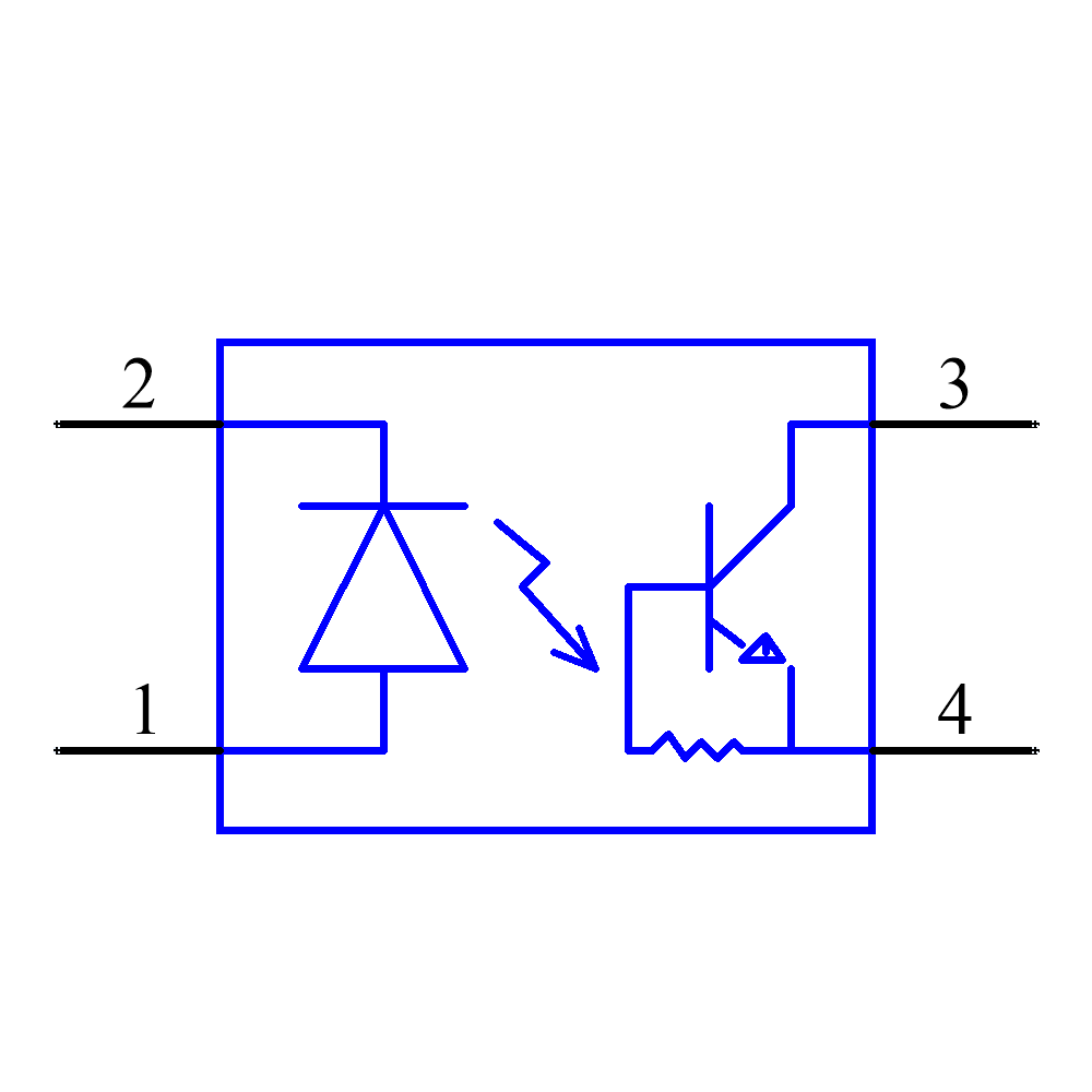 OPB610 Symbol - Optek
