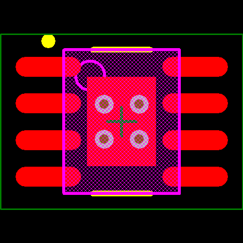 LM3402HVMRX/NOPB Footprint - Texas Instruments