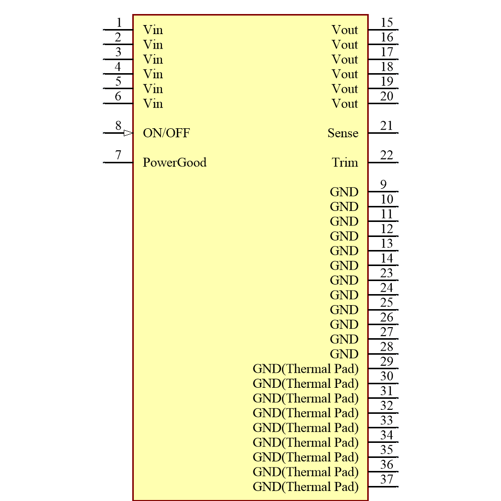 MYMGK1R820FRSR-H Symbol - Murata Power Solutions