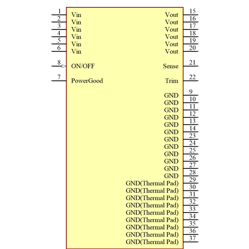 MYMGK1R820FRSR-H Symbol - Murata Power Solutions