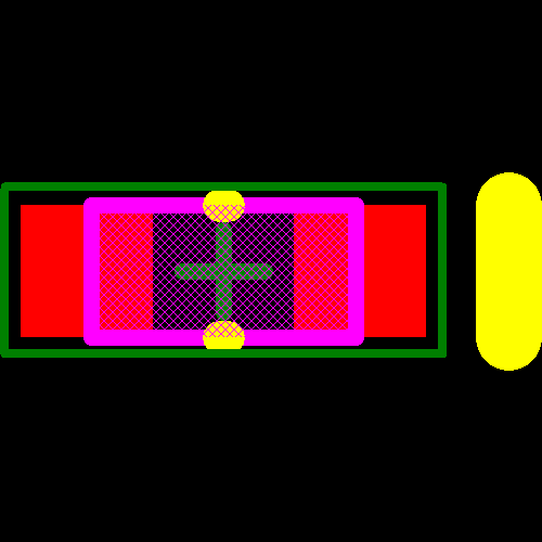 APT1608QBC/D Footprint - Kingbright