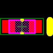 APT1608QBC/D Footprint - Kingbright