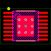 LTC3783IFE#TRPBF Footprint - Analog Devices