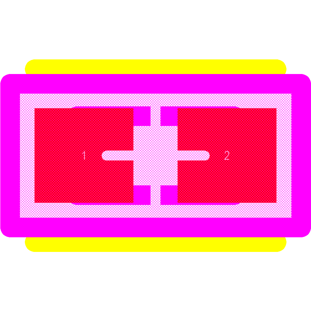 C0603C222K1HACTU Footprint - KEMET