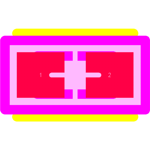 C0603C222K1HACTU Footprint - KEMET