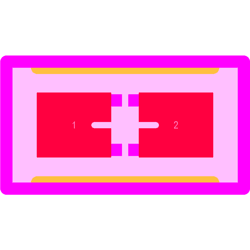 C0603C222K1HACTU Footprint - KEMET