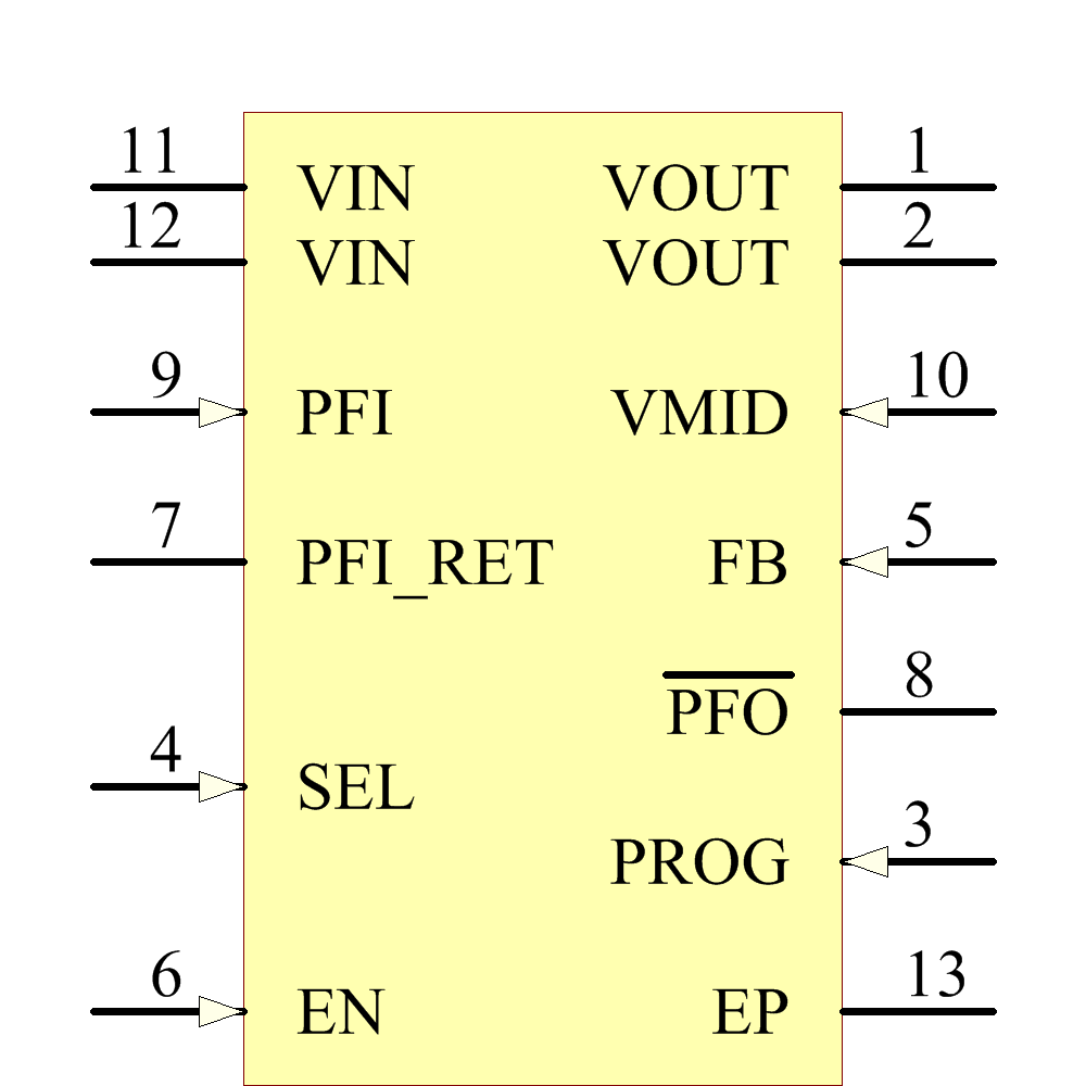 LTC4425IMSE#PBF Symbol - Analog Devices