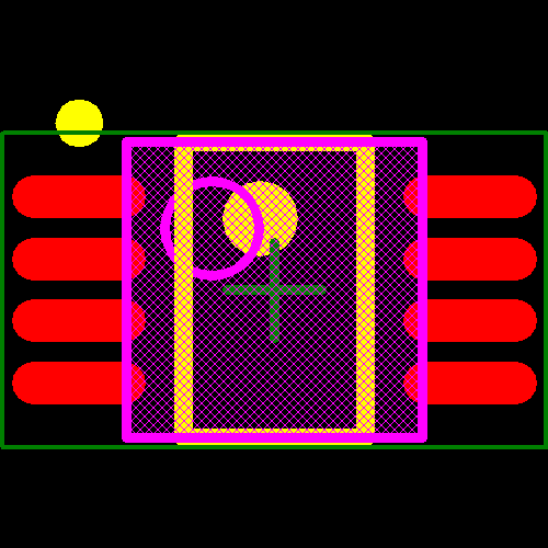 24LC01BHT-E/MS Footprint - Microchip