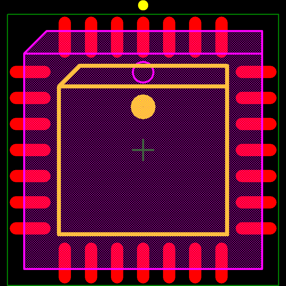 ADG407BPZ-RL Footprint - Analog Devices