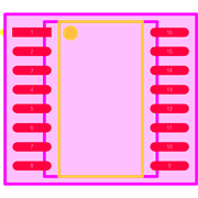 ADUM6132ARWZ Footprint - Analog Devices