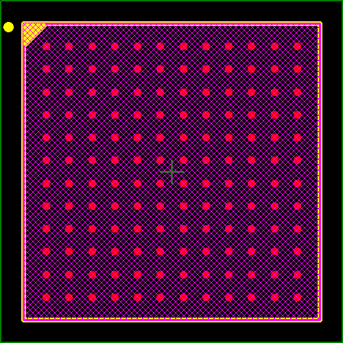 EZ80F91NA050SG Footprint - Zilog