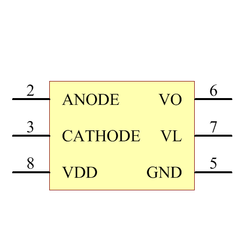 SI8711BC-B-IS Symbol - Silicon Lab