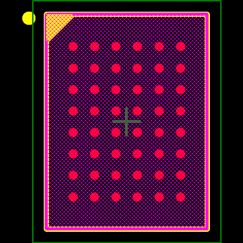 M29W640FB70ZA6F Footprint - Micron