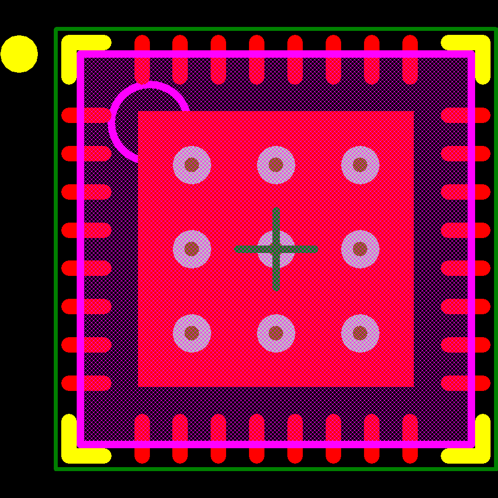ADXL312ACPZ-RL Footprint - Analog Devices