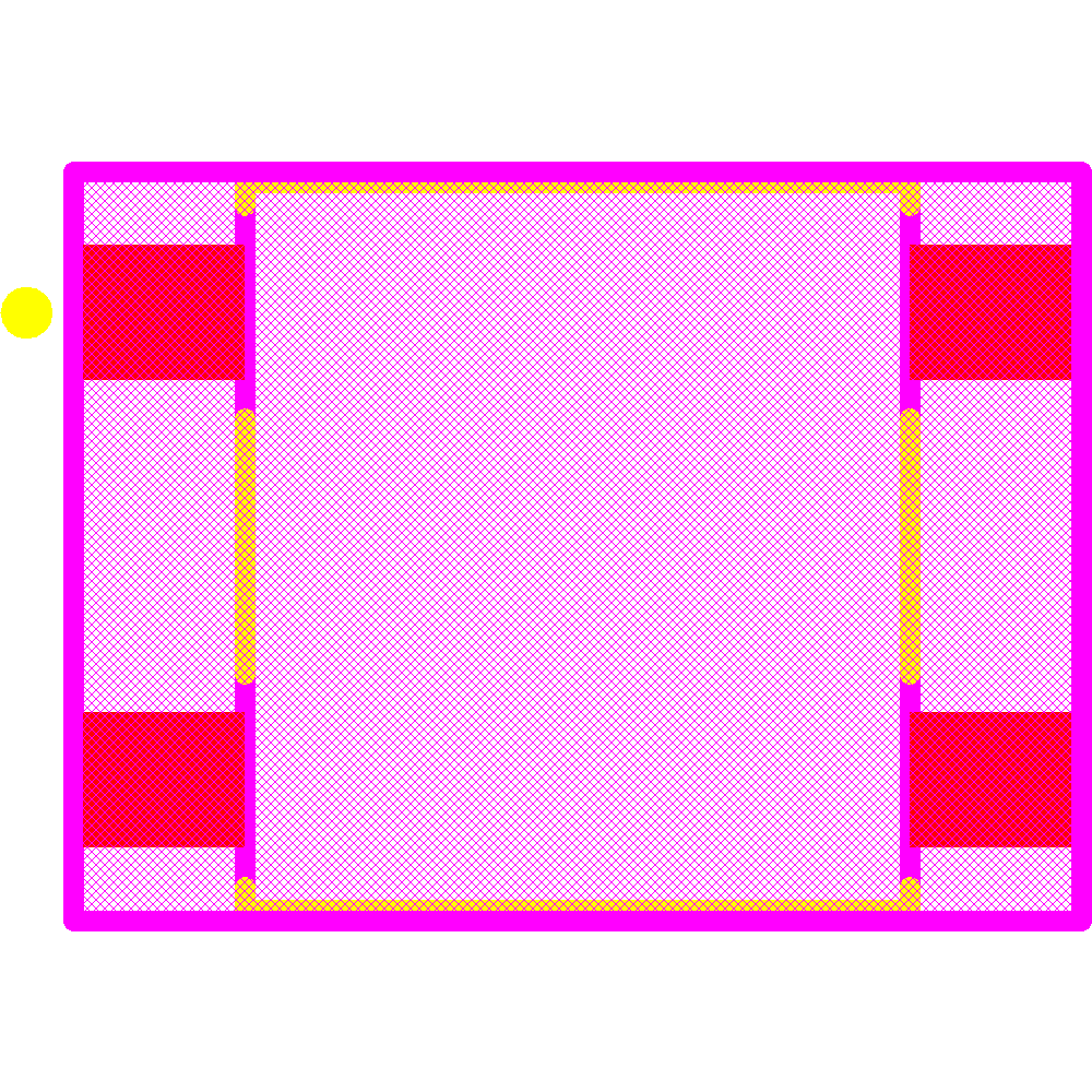B3S-1000P Footprint - Omron